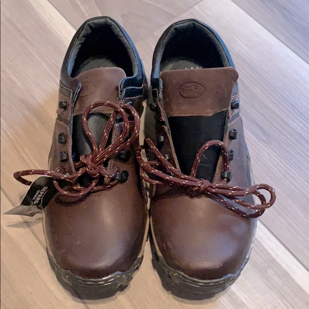 NEW Men’s leather shoes with rubber soles